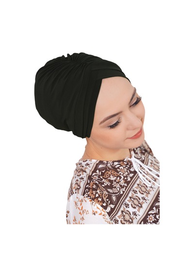 Alaturka Çapraz 3 Bantlı Çift Taraflı Bone Deniz Bonesi Siyah