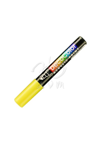 Marvy Decocolor Akrilik Paint Marker-Yellow