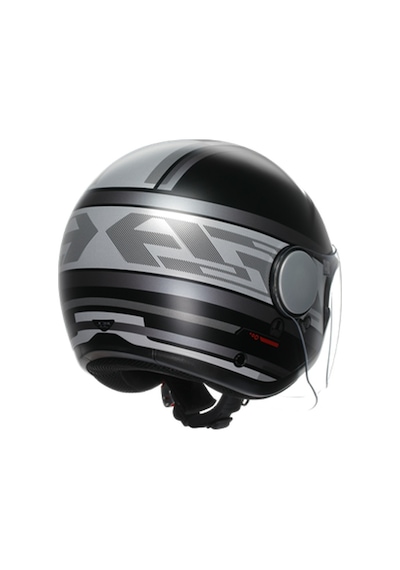 Agv Eteres Mondello Motosiklet Kaskı Gri - Mat Siyah
