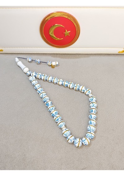 Mermer Tesbih İşlemeli Küre Kesim