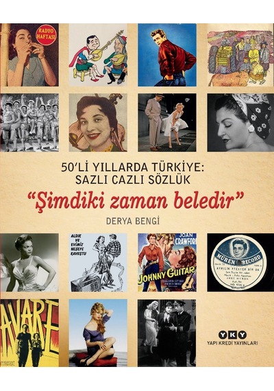 50’li Yıllarda Türkiye Sazlı Cazlı Sözlük karton Kapak