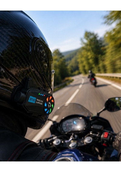 Motosiklet Kask Kamera Sistemi Gece Görüş Destekli Bluetooth Ve Uzun Pil - Lisinya 89470545