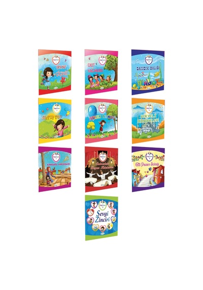 Sevgi Zinciri 10 Kitap Set - Nurefşan Çağlaroğlu