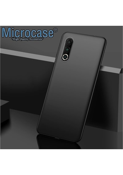 Microcase Meizu 16S Pro Elektrocase Serisi Silikon Kilif - Siyah 380167746