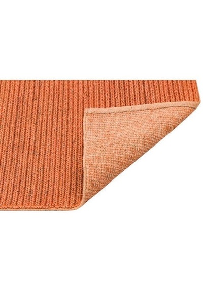 Eko Halı Flatweave Choti Fine Rust El Dokuma Jüt Kilim Turuncu