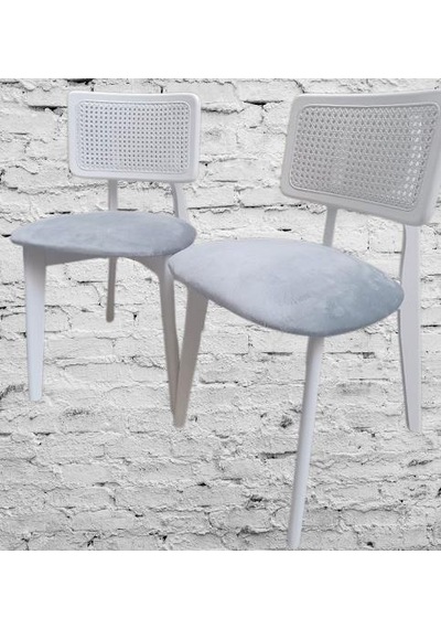 Sandalye Zia Model 90406 Kayın Gövde Modern Tarz Doğal Hasırlı El Yapımı