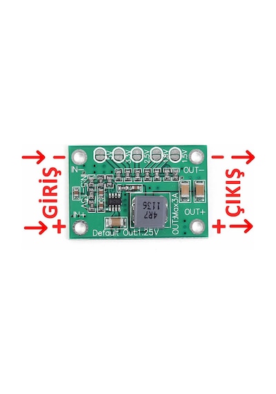 5-16v 3a Voltaj Düşürücü Modül Ca-1235 Dc Dc Çevirici Ayarlanabilir Güç Kaynağı Step Down Power