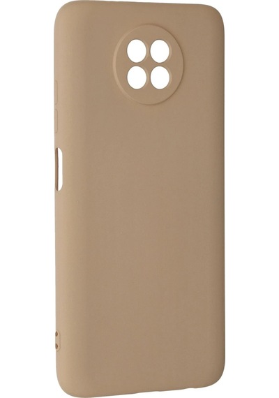 Newface Xiaomi Redmi Note 9 5g Kılıf Nano İçi Kadife Silikon Semeglbl - 89 - Bej