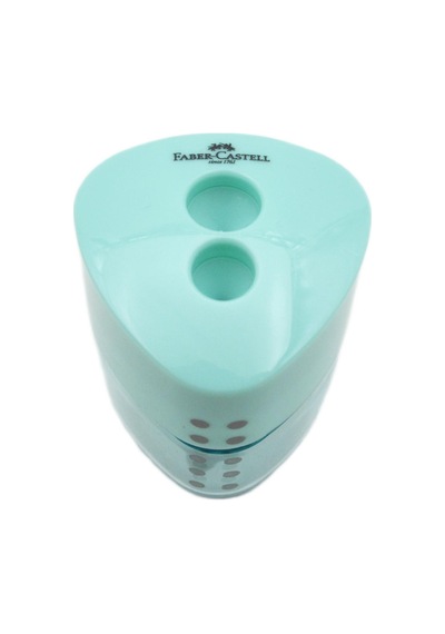 Faber Castell Grip Auto Çift Hazneli Kalemtıraş Pastel Renkler 183107