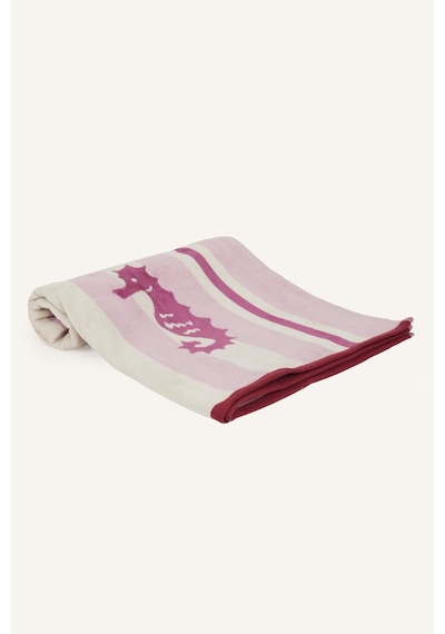 Defacto Desenli Pamuklu Pembe Plaj Havlusu H0499ax26smpn1 Pembe-pn1