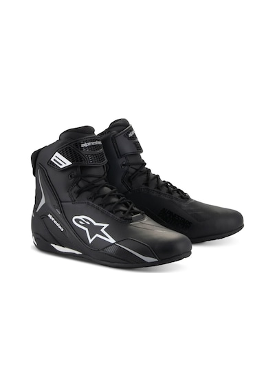 Alpinestars Stella Faster-4 Korumalı Kadın Motosiklet Botu Siyah