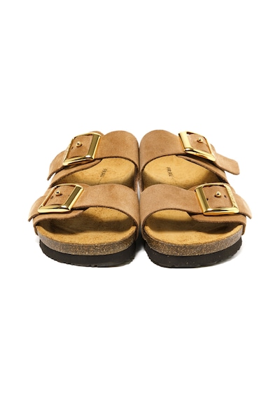 Terlik Kadın 17d8 Frau Velour-s Terra Brown Terra