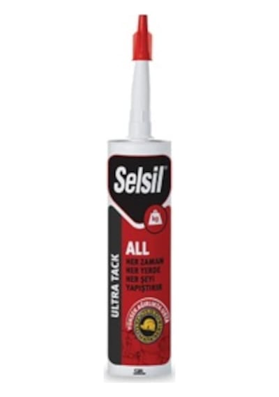 Selsil Ultra Güçlü Silikon Korniş Yapıştırıcı Silikon 330 Kg Çok Renkli