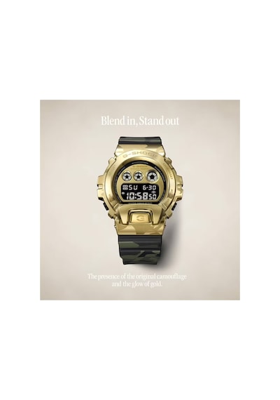 G-shock Dijital 6900 Serisi 49.7 Mm Quartz Saat Gm-6900cmg-3dr Siyah