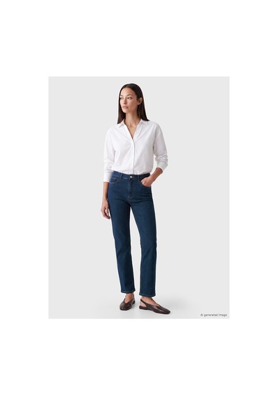 LC Waikiki Nevavm Farkıyla Lcw Everyday İndigo Denim Düz Straight & Düz Yüksek Bel Düz Paça Kadın Jean Pantolon İndigo - 929080472 İndigo LC Waikiki Nevavm Farkıyla Lcw Everyday İndigo Denim Düz Straight & Düz Yüksek Bel Düz Paça Kadın Jean Pantolon İndigo - 929080472 İndigo
