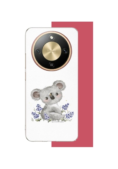 Honor Magic 8 Lite Uyumlu Kuala Baskılı Silikon Kılıf Renkli