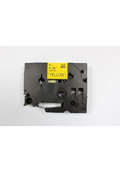Prıntpen Brother P-touch Tze-621 Sarı Etıkete Sıyah 9mm X 8m Muadil Etiket