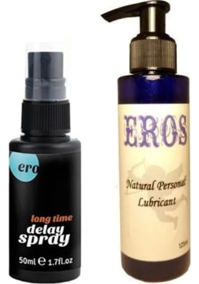 Süper Ero Long Time Spray For Men 50ml Erkeklere Özel Sprey Eros 125ml Lubricant Gel