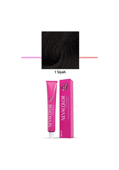 Premium 1 Siyah - Kalıcı Saç Boyası 50 G Tüp