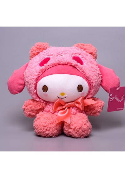 Kawaii Sanrio Sakura My Melody Cinnamoroll Peluş Oyuncak 25 Cm Doğum Günü