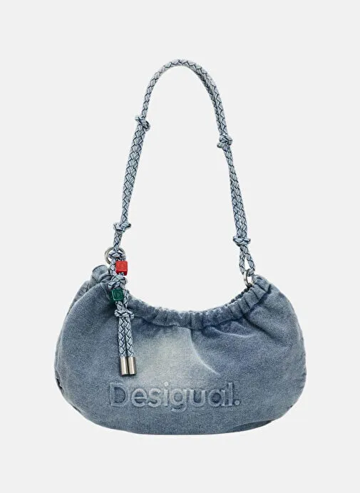 Desigual Mavi Kadın Omuz Çantası