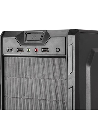 Everest 720R Peak 250W 2 Sata Mesh Midi Tower Bilgisayar Kasası Siyah