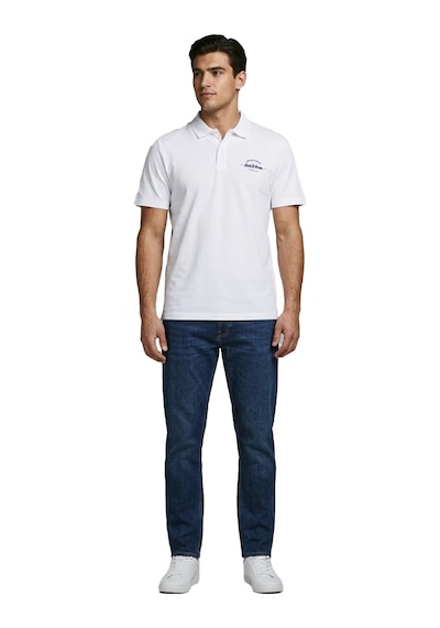 Jack & Jones Jjbrandon Erkek Tişört Beyaz