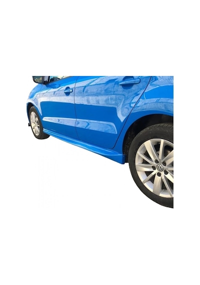 Volkswagen Polo 2010 - 2017 Arası Aero Yan Marşpiyel Seti Plastik