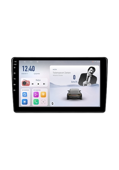 Ford Galaxy 2007-2014 Android Multimedya Carplay Android Auto Navigasyon Kameralı 6gb Ram 64gb 9"