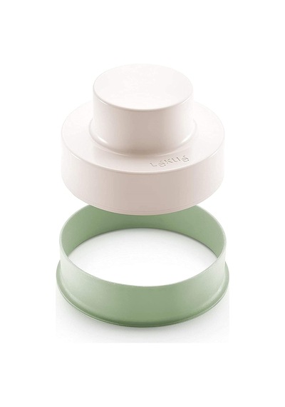 Lekue Açık Yeşil Burger Kalıbı 11x3,5cm Sku: Smg8690010226990 Açık Gri