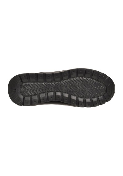 Voyager Erkek Siyah Hakiki Deri Casual Ayakkabı Bağcıklı Rahat Konfor Tabanlı Sneaker M294 M