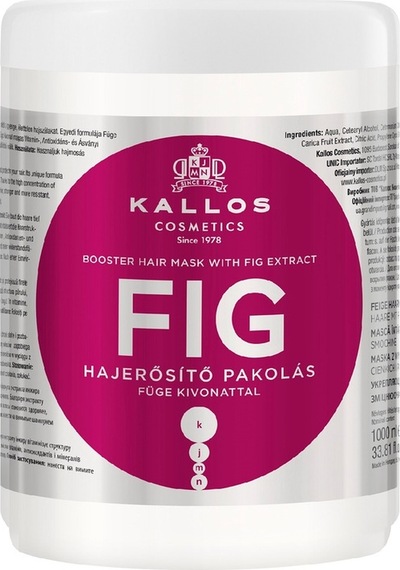 Kallos Cosmetics Fig Booster Saç Maskesi 1 L