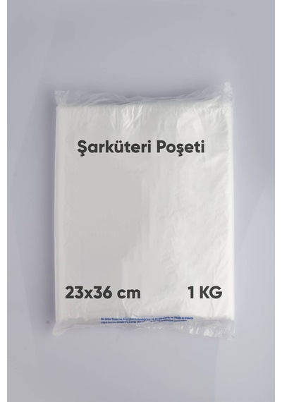 1'lik Şarkuteri Poşeti 23x36 Cm 1 Kg