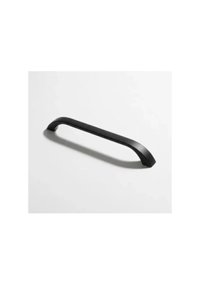 Modern Siyah Metal Mutfak Dolap Kulpları - 160 Mm Çekmece Kapak Kulbu A.Ağaç