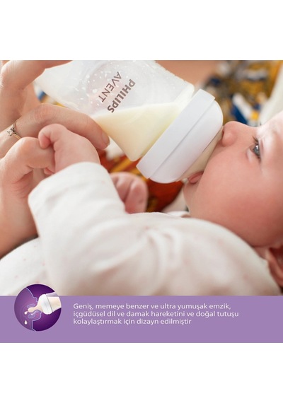 Doğal Tepkili Natural Response 2'li Biberon Emziği No:3 1+ Ay