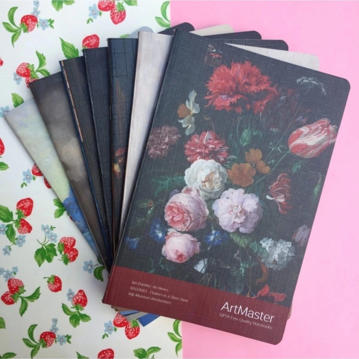 Artmaster Tel Dikiş Karton Kapaklı Çizgili 60 Yaprak Defter 17x24 Cm Çok Renkli