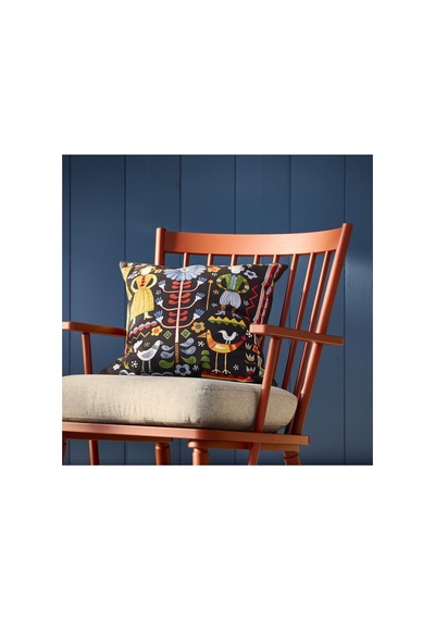 Trattkaktus Çok Renkli 50x50 Cm Kırlent Kılıfı - 90617932 Ikea Alacalı