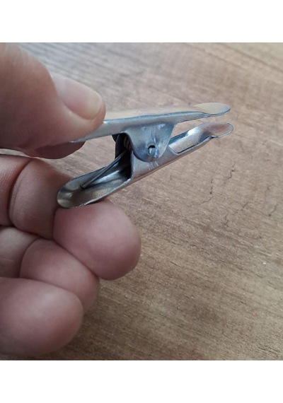 Depolife Metal Manndal Klips 6 Adet Çok Amaçlı Yaylı Kıskaç
