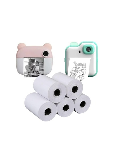 Tüm Mini Makinalara Ve Cmr-14-15-18-20-21-33 İle Uyumlu 5li Set Termal Fotoğraf Kağıdı