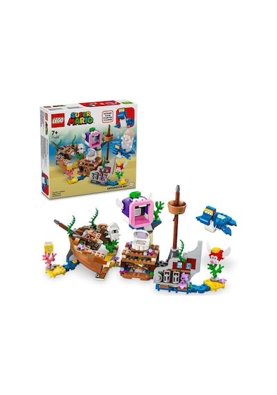 LEGO® Super Mario™ Dorrie'nin Batık Gemi Macerası Ek Macera Seti 71432 7+ Yaratıcı Oyuncak Yapım Seti - 500 Parça