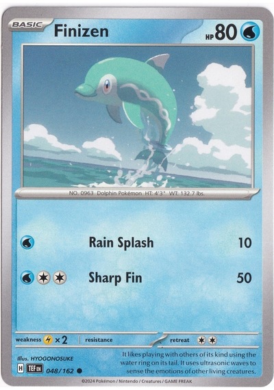 Finizen 048/162 - Temporal Forces - Pokemon Kartı Mint
