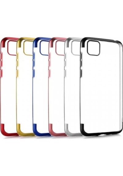 Huawei Y5P Kilif Kamera Çikintili Köseleri Renkli Seffaf Silikon 565951186