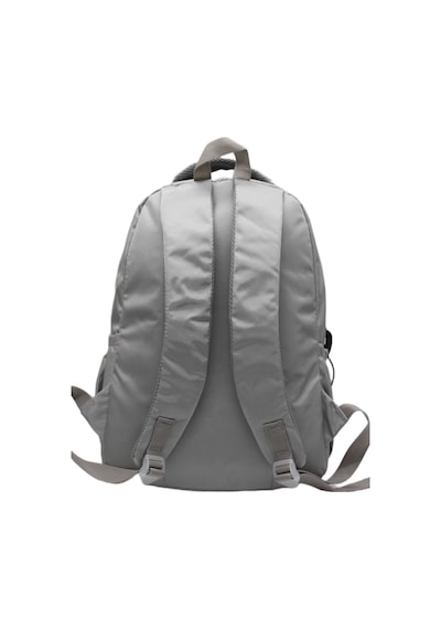 Gri Unisex Okul Çantası Su Geçirmez Kumaş Unisex Okul Sırt Çantası 2200 Gri