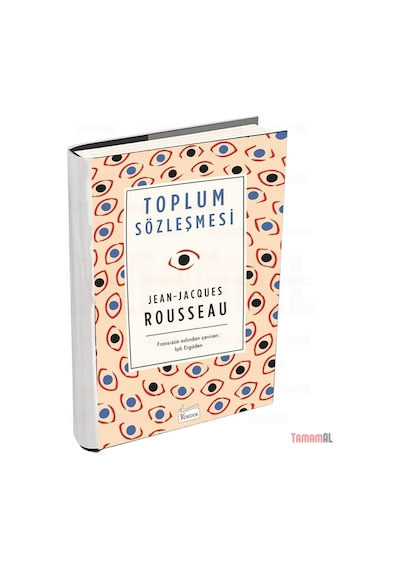 Toplum Sözleşmesi / Rousseau Lüx Bez Ciltli Sert Kapak Klasikler