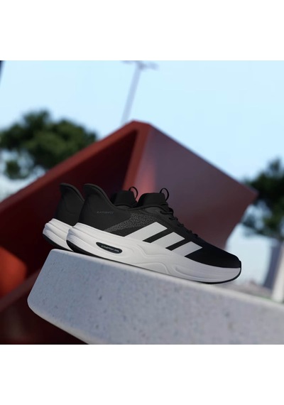 Adidas Cloudfoam Cuxxion Rapidfit Siyah - Beyaz Erkek Sneaker Kı9565