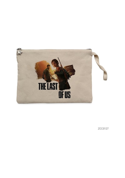 Zepplin Giyim The Last Of Us Escape Clutch Astarlı Cüzdan / El Çantası Krem