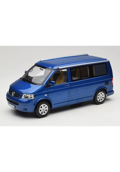 1:18 Norev 2003 Volkswagen T5 Multivan Minibus California Ravenna Blue