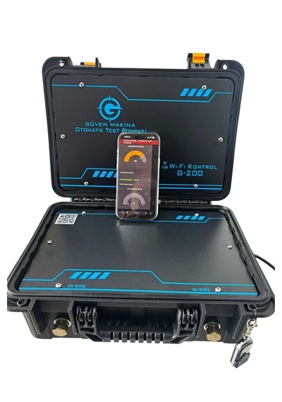 G-200 Wifi 20 Bar Otomatik Test Pompası Tablet + Telefon Dahil Değildir