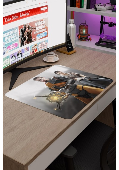 Half Life Kaymaz Dikişli Kauçuk Oyuncu Mousepad V1 - 48x40 Xl Gaming Mouse Pad Fare Altlığı