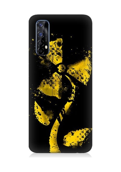 Realme 7 Uyumlu Rüzgar Gülü Desenli Silikon Kılıf